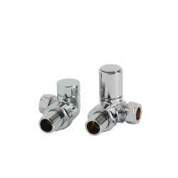 Radiatorkranen Haaks Verkeerd Modern - Chromen | Select