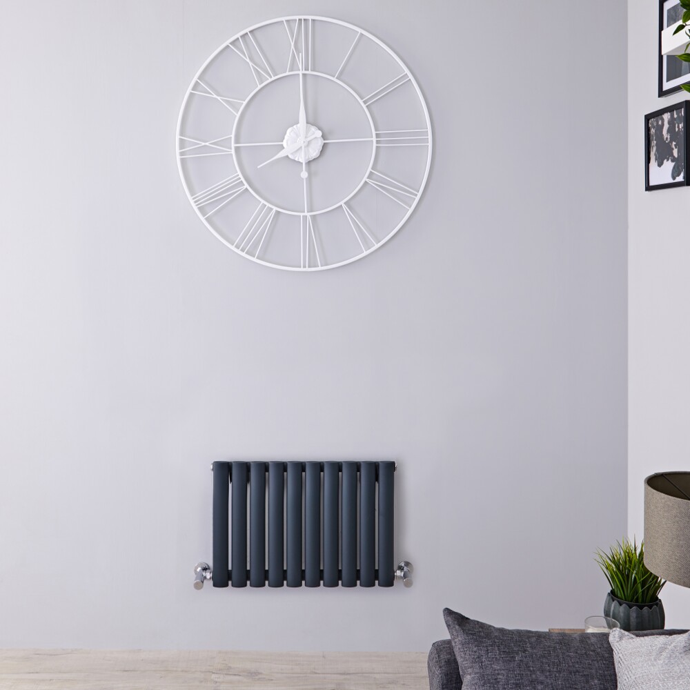 Revive Design Radiator Horizontaal Antraciet 40cm x 59,5cm x 5,6cm 406Watt