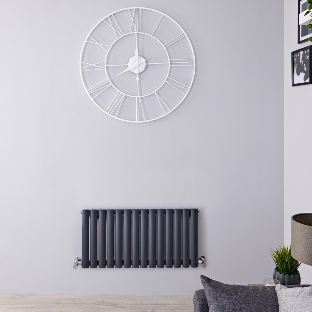 Revive Design Radiator Horizontaal Antraciet 40cm x 83,4cm x 5,6cm 569Watt