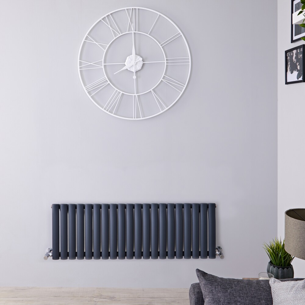 Revive Design Radiator Horizontaal Antraciet 40cm x 118cm x 5,6cm 813Watt