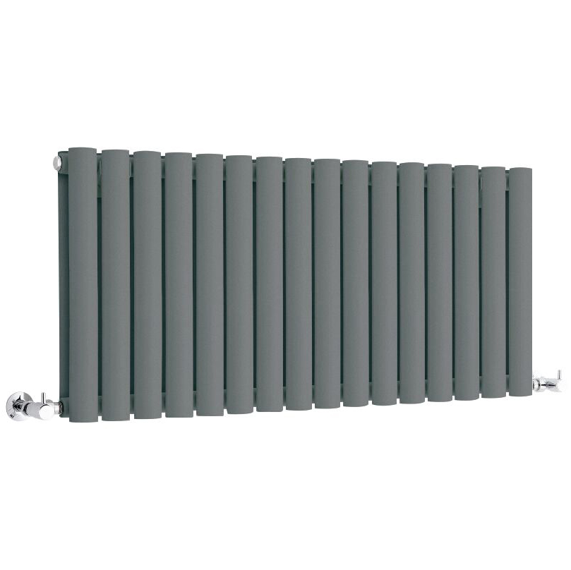 Revive Design Radiator Horizontaal Antraciet 40cm x 100cm x 7,8cm 1052 Watt