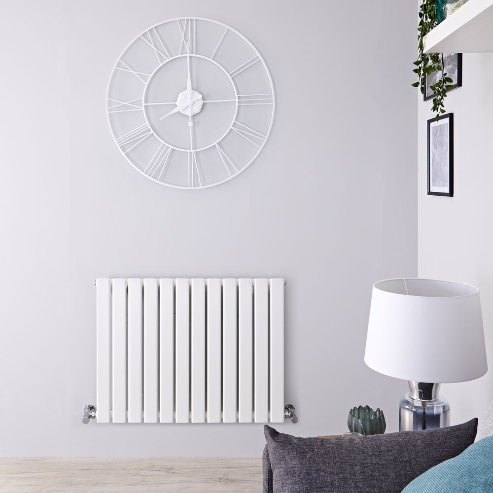 Delta Designradiatoren Horizontaal Wit - Verkrijgbaar in Verschillende Afmetingen