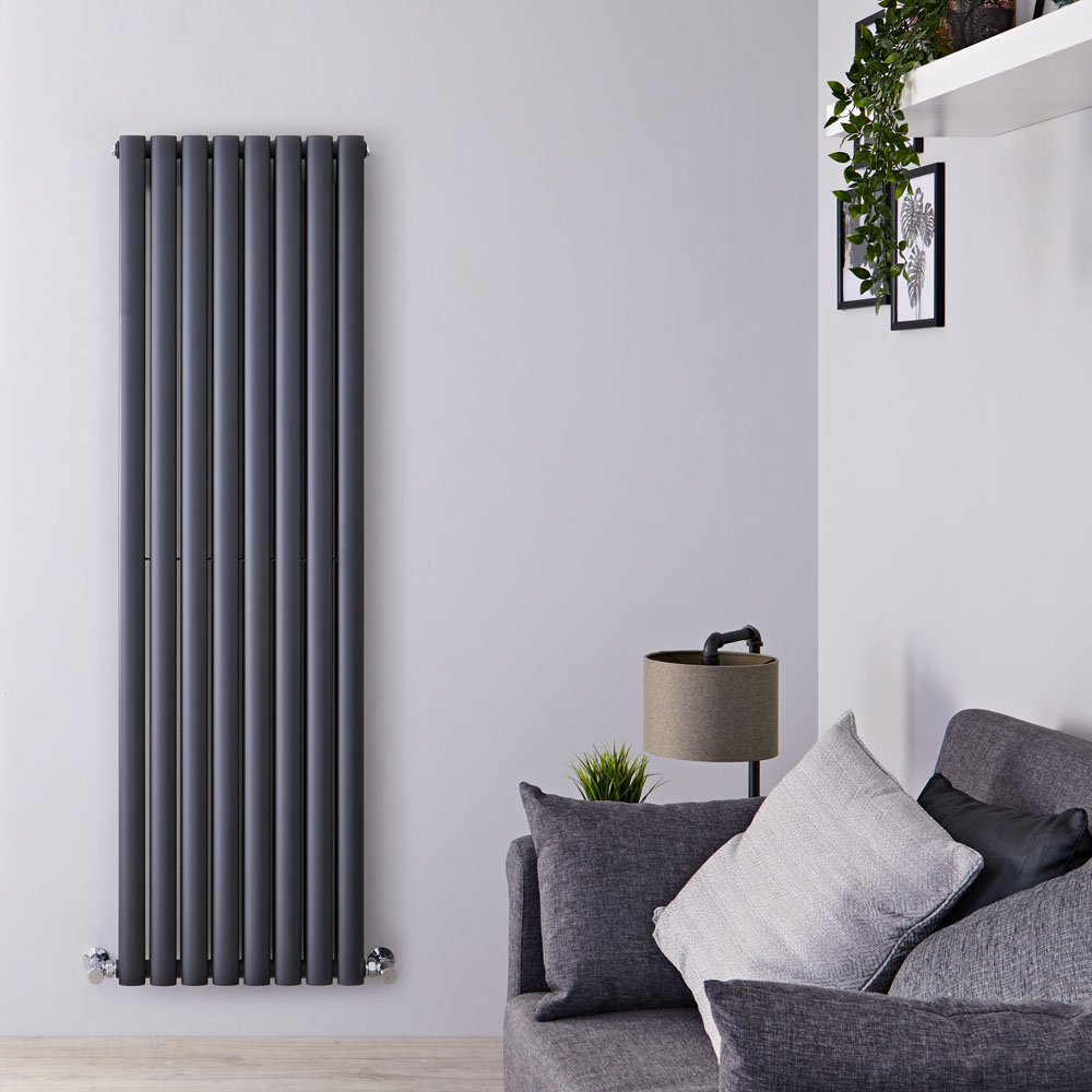 Revive Designradiatoren Verticaal Antraciet - Verkrijgbaar in Verschillende Afmetingen