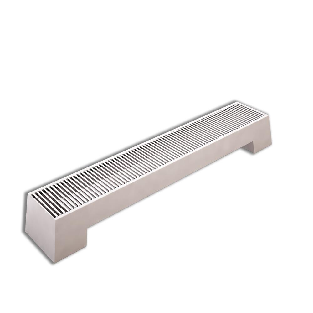 Adva Vrijstaande Plintradiator Horizontaal 20cm x 160cm 1355Watt