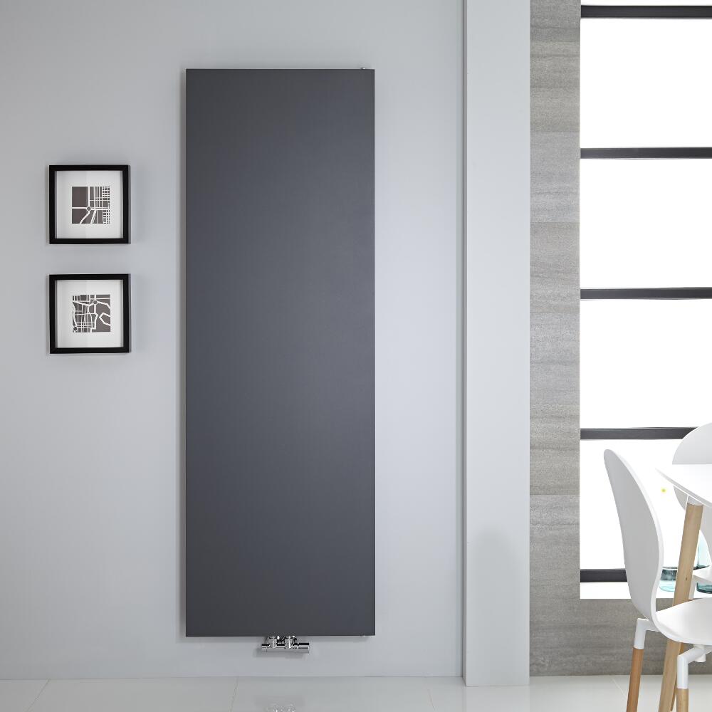 Rubi Verticale Stalen Plaatradiator 180cm x 60cm x 4cm Antraciet 1404Watt