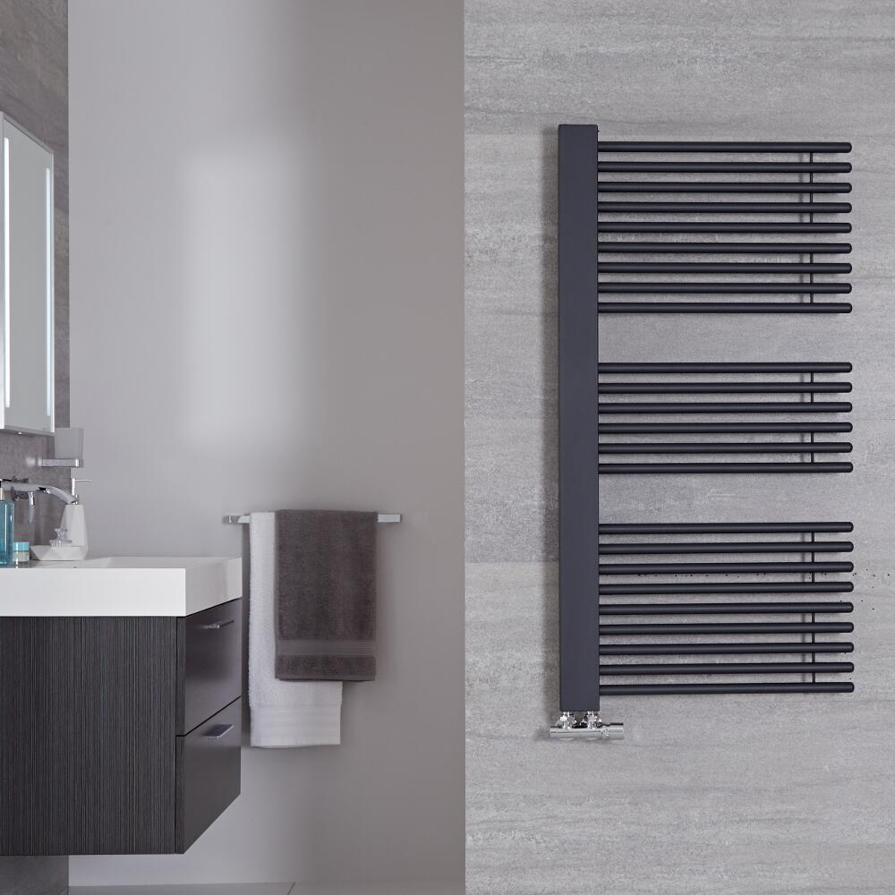 Grado Designer Handdoekradiator Antraciet 119cm x 60cm 667Watt