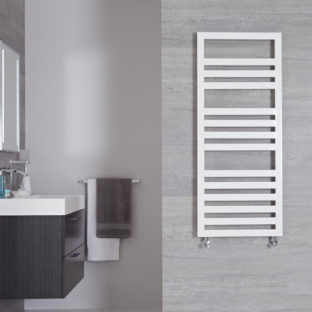 Urbino Designer Handdoekradiator Wit 120cm x 50cm 618Watt