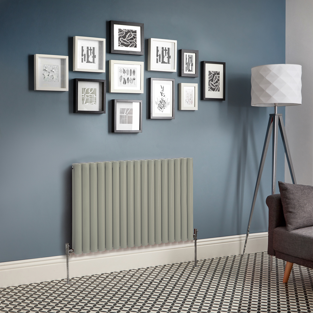 Designradiator Horizontaal Saliegroen | Kies de Afmeting | Revive