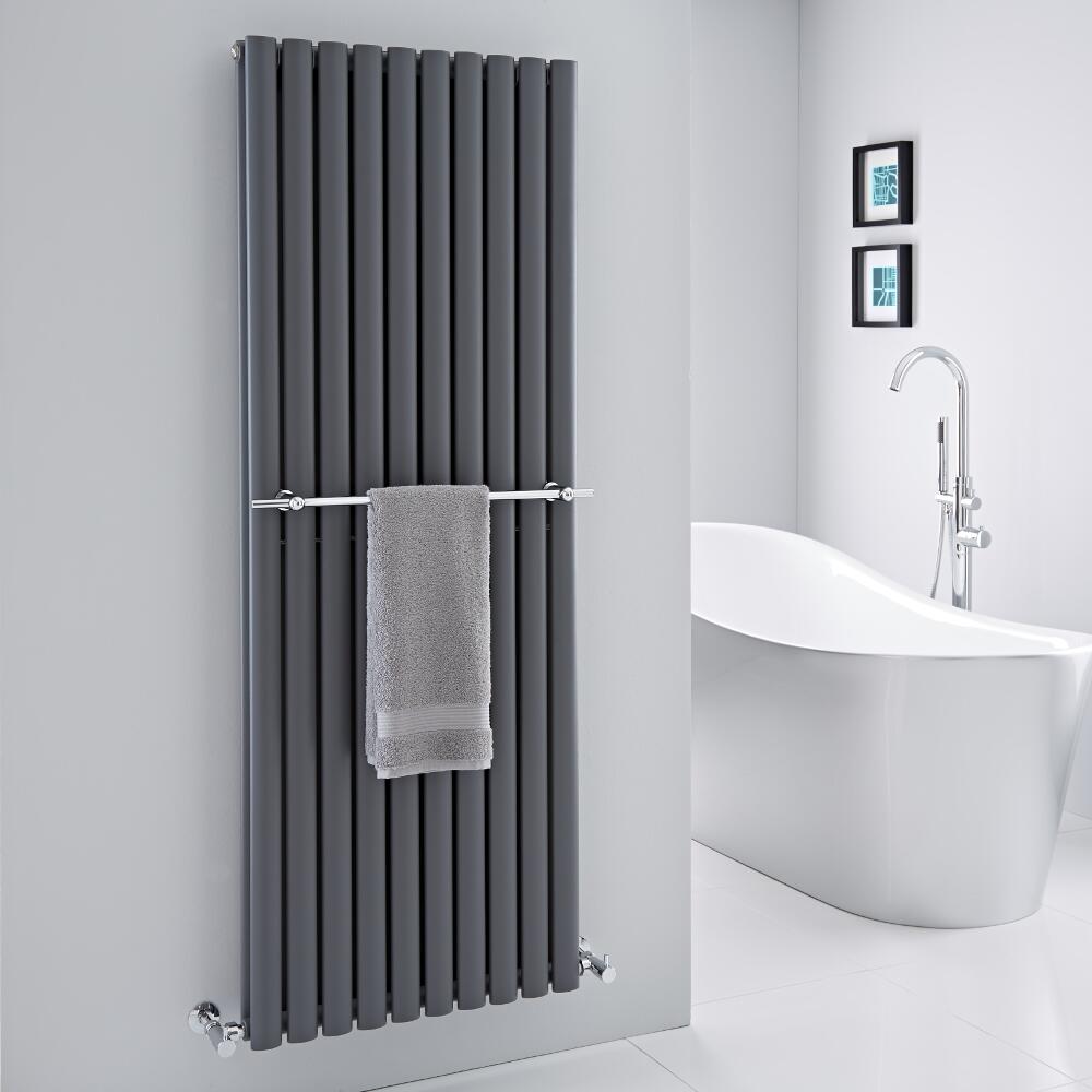 Handdoekrek Radiator geschikt voor Revive & Delta Design Radiatoren - 59cm - Chroom