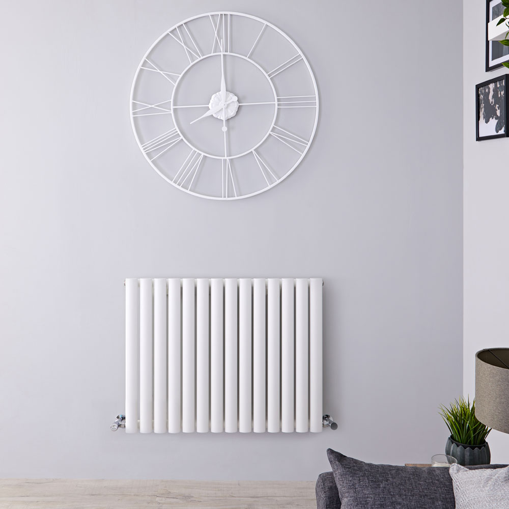 Revive Designradiator Horizontaal Wit 63,5cm x 83,4cm x 5,6cm 836 Watt