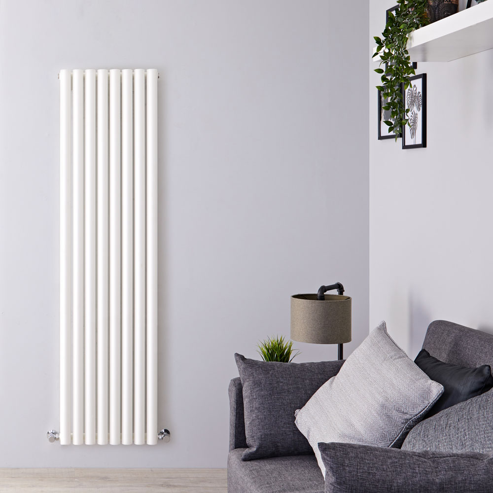 Savy Designradiator Verticaal Wit 160cm x 47,2cm x 8cm 1278 Watt