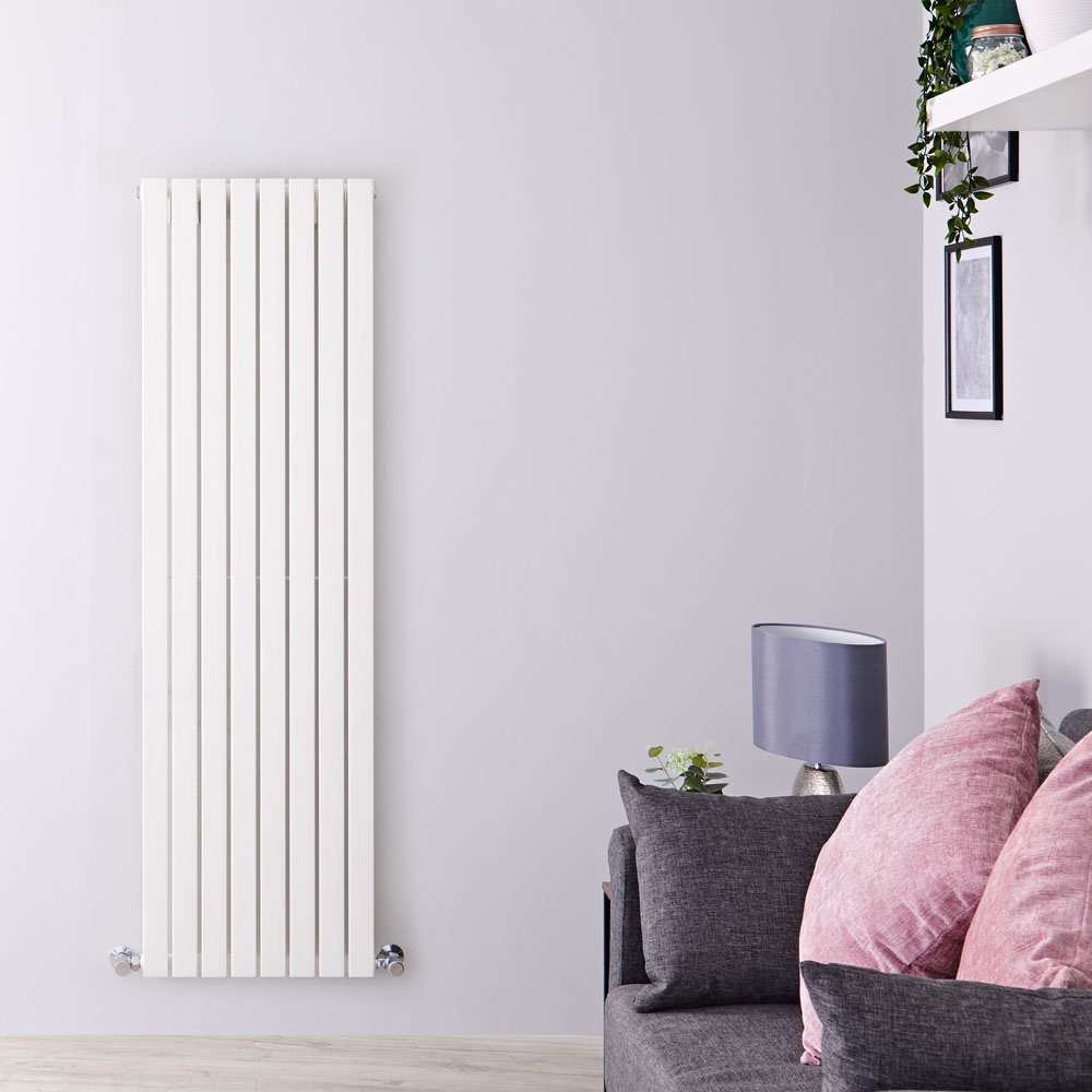 Sloane Designradiator Verticaal Wit 160cm x 47,2cm x 5,3cm 1149 Watt