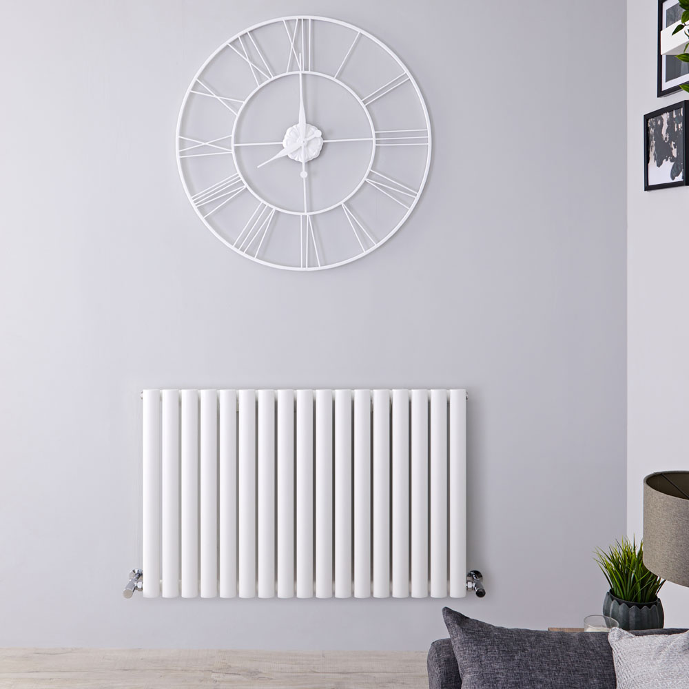 Revive Designradiator Horizontaal Wit 63,5cm x 100cm x 5,5cm 1015 Watt