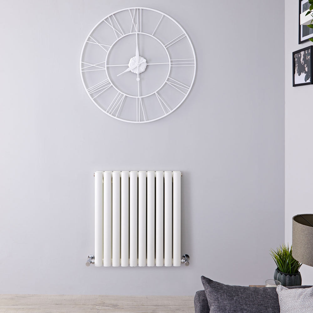 Revive Designradiator Horizontaal Wit 63,5cm x 59cm x 7,8cm 932 Watt