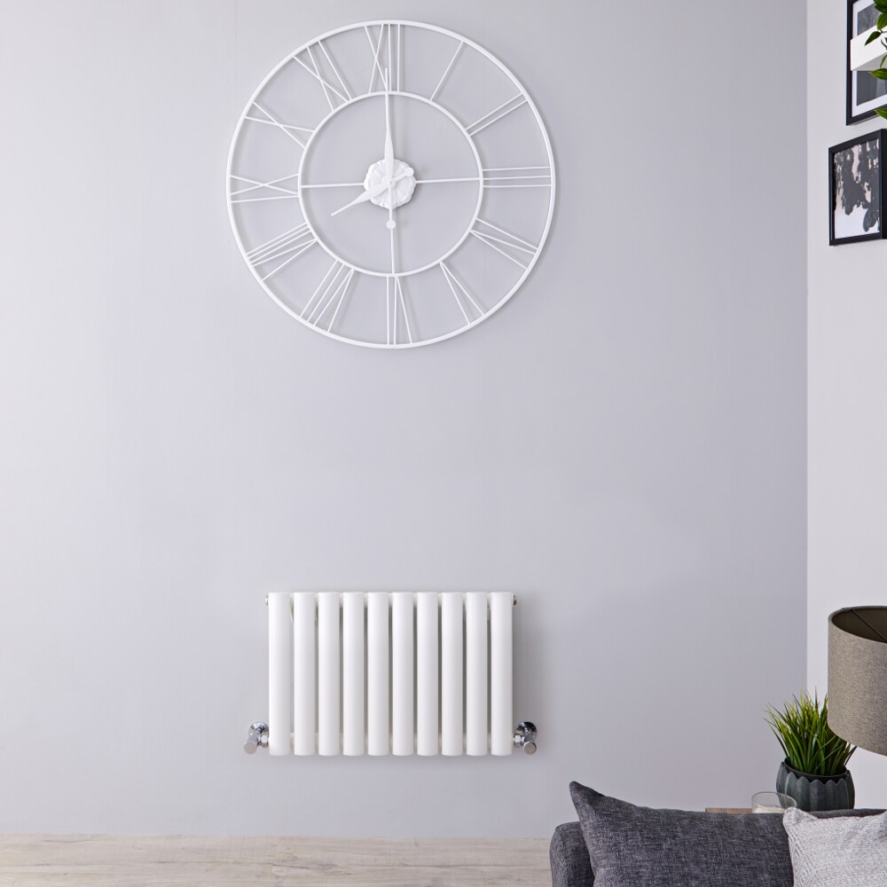 Revive Designradiator Horizontaal Wit 40cm x 59,5cm x 5,6cm 453 Watt