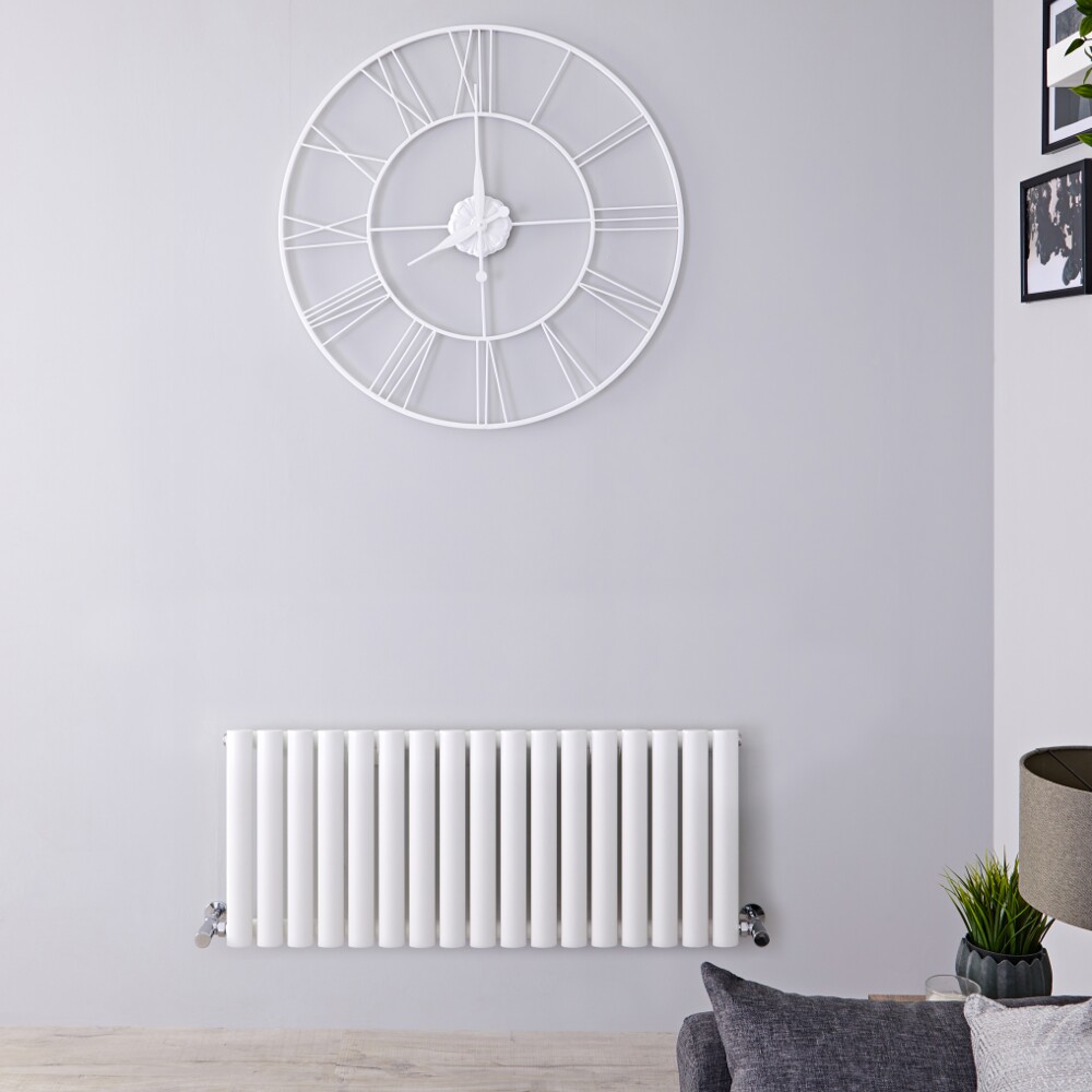 Revive Designradiator Horizontaal Wit 40cm x 100cm x 5,6cm 770 Watt