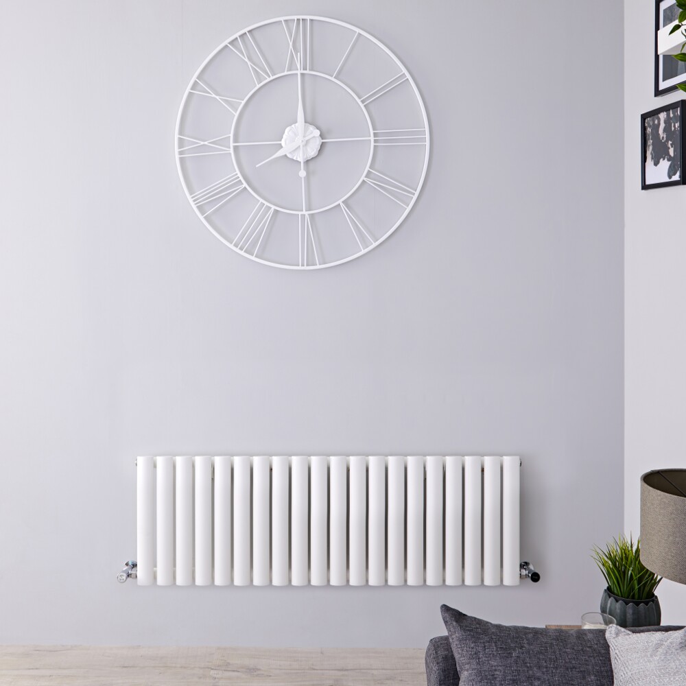 Revive Designradiator Horizontaal Wit 40cm x 118cm x 5,6cm 906 Watt