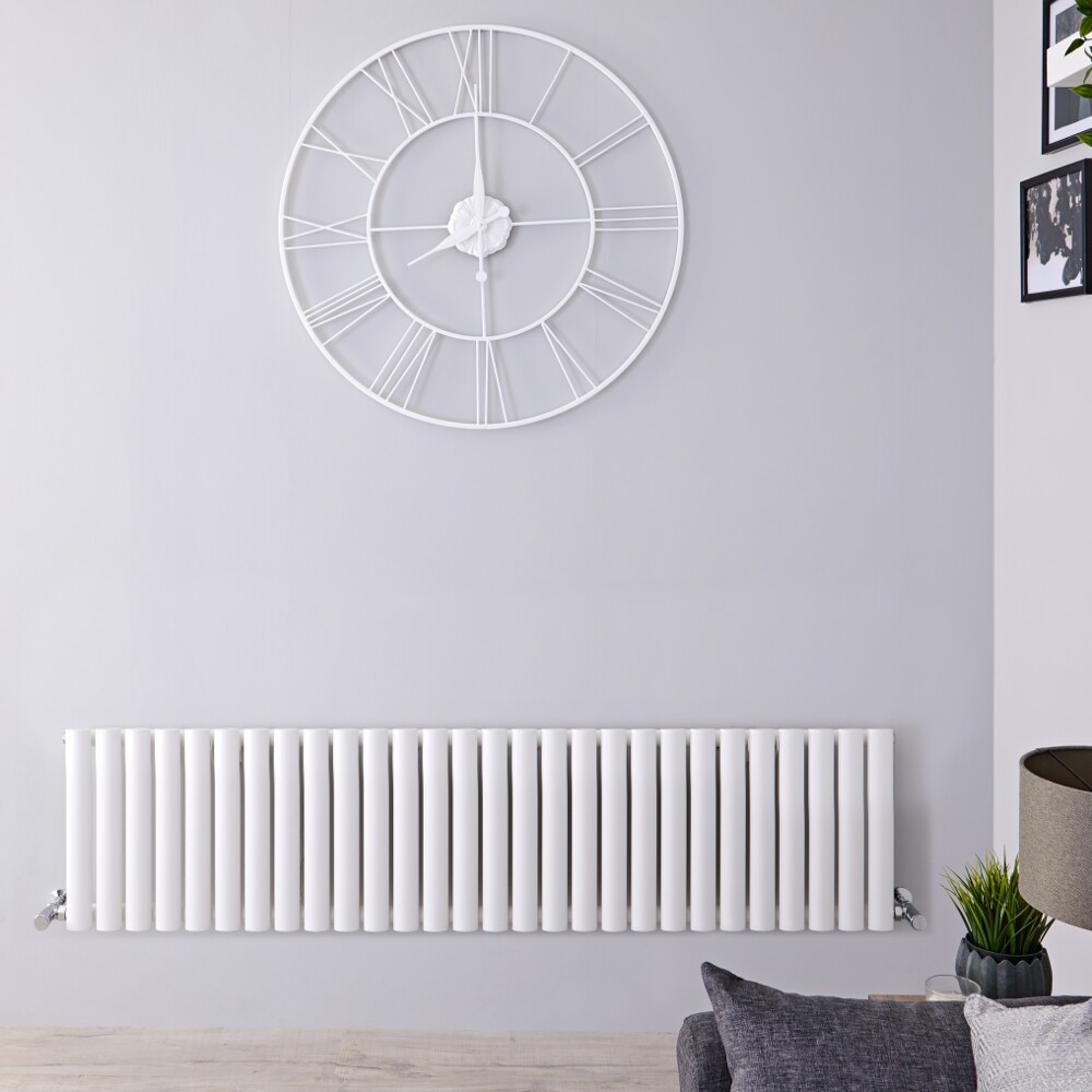 Revive Designradiator Horizontaal Wit 40cm x 164,7cm x 5,6cm 1269 Watt
