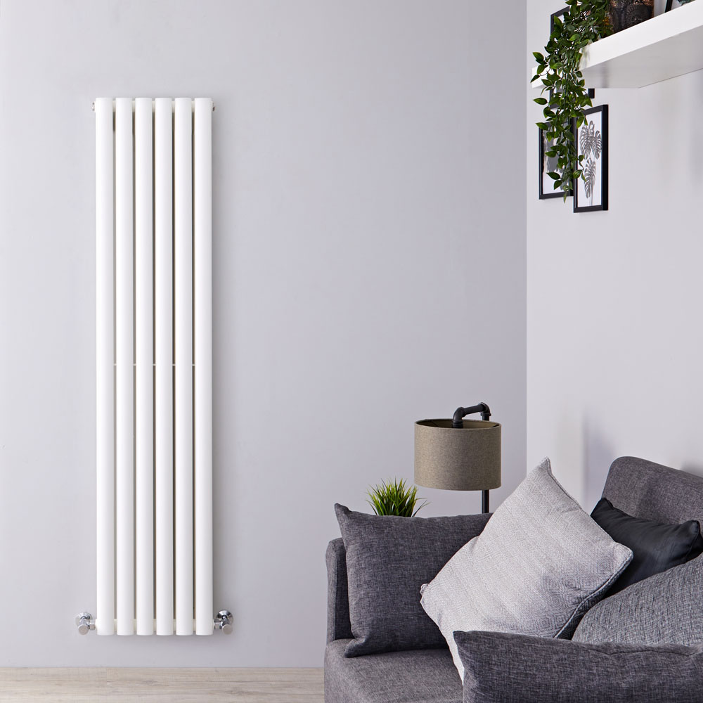 Revive Designradiator Verticaal Wit 150cm x 35,4cm x 7,8cm 1150Watt