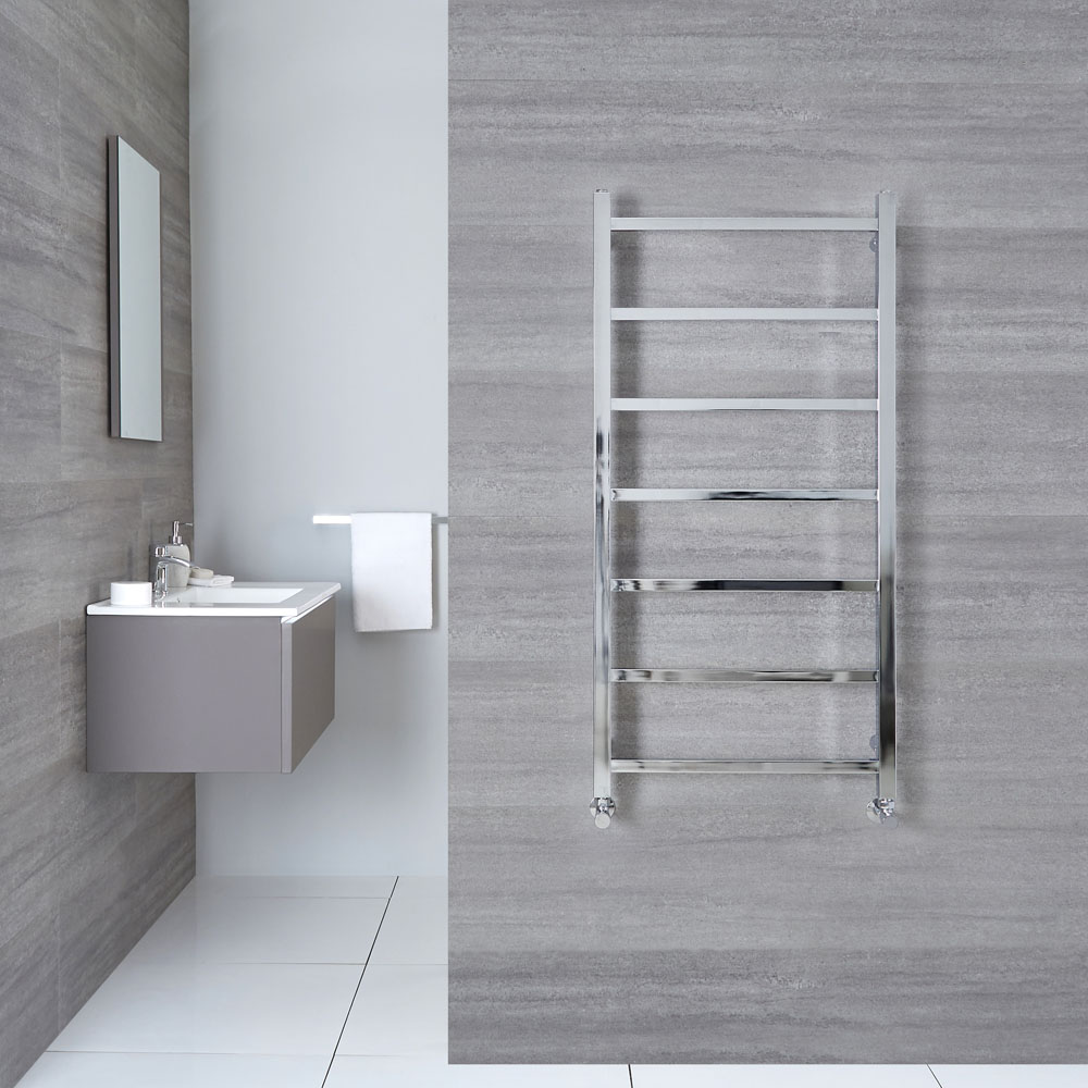 Eton Handdoekradiator Chroom 120cm x 60cm x 10,5cm 326 Watt