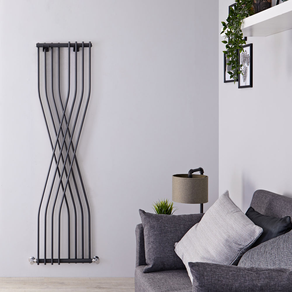 Xcite Designradiator Verticaal Antraciet 177,5cm x 45cm x 11cm 925 Watt