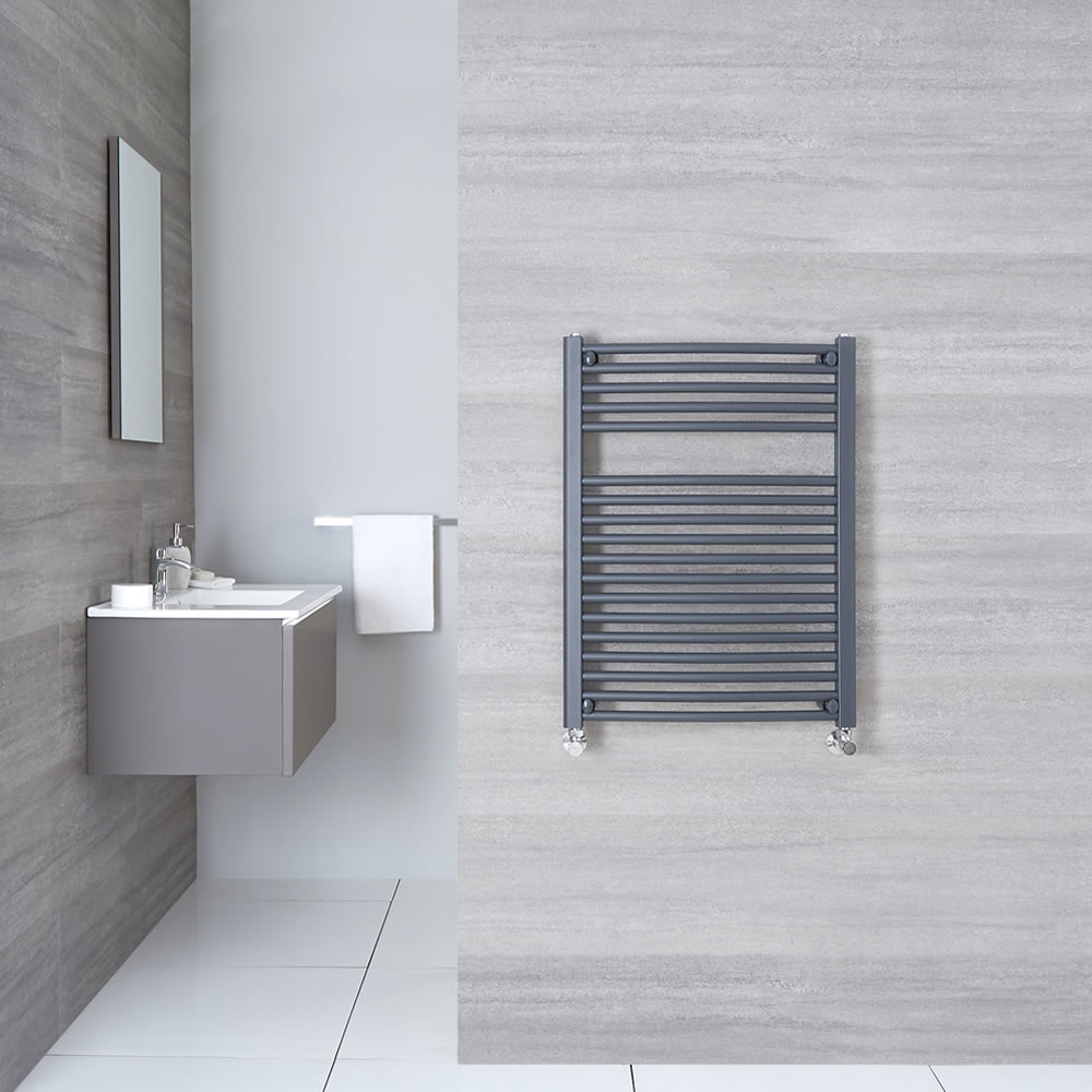 Loa Handdoekradiator Antraciet 80cm x 50cm x 3cm 474 Watt