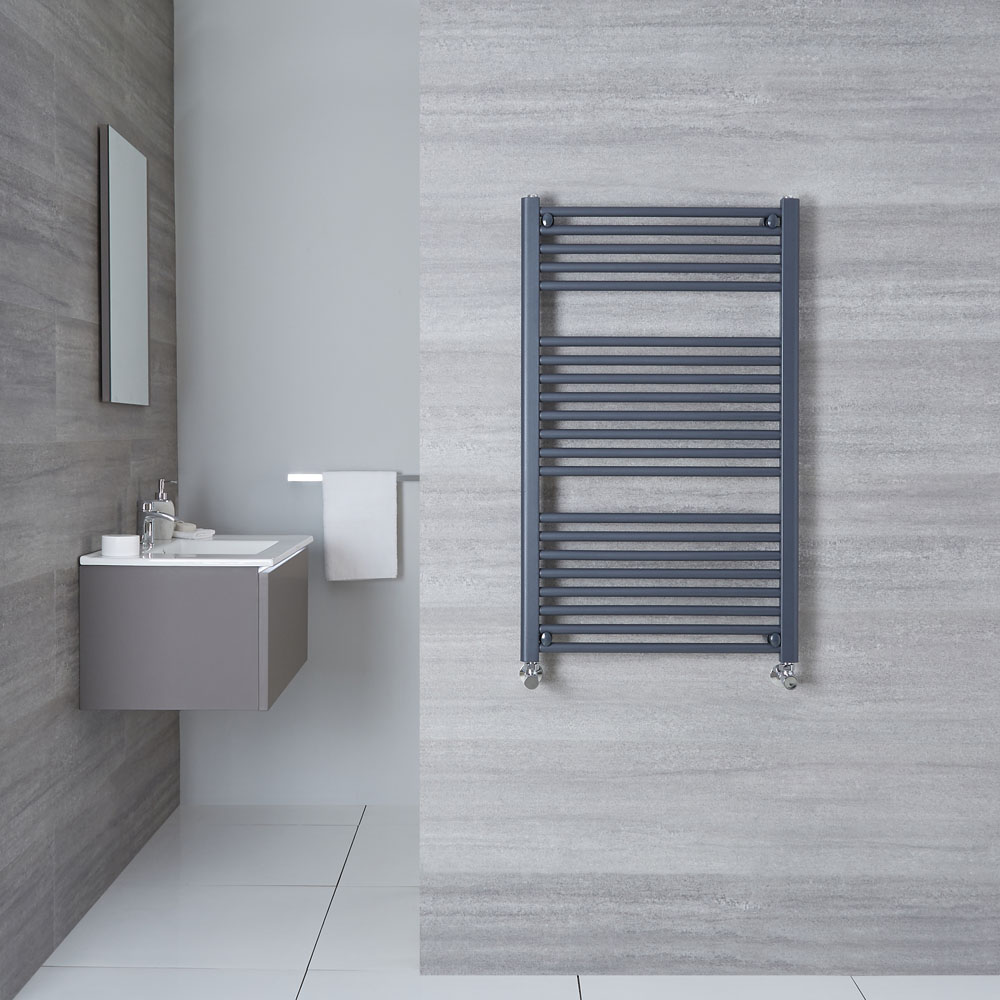 Loa Handdoekradiator Antraciet 100cm x 60cm x 3cm 677 Watt