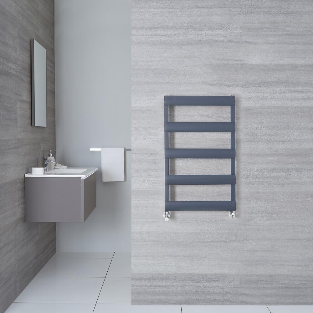 Gradus Designer Handdoekradiator Aluminium Antraciet 79cm x 50cm x 36cm 307Watt