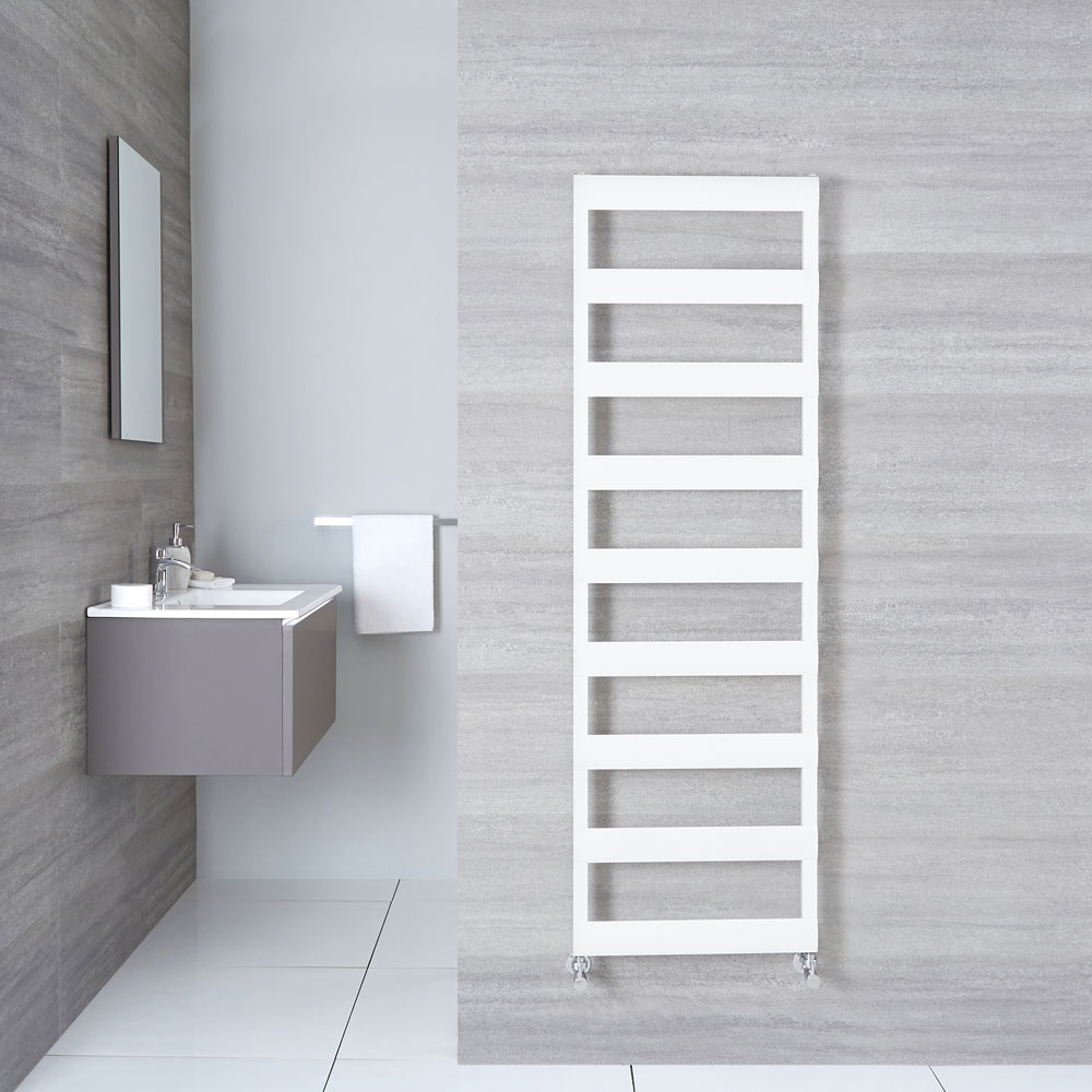 Gradus Designer Handdoekradiator Aluminium Wit 159cm x 50cm x36 cm 552Watt