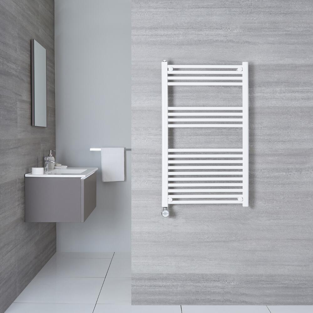 Etna Handdoekradiator Elektrisch Wit 100cm x 50cm x 3cm