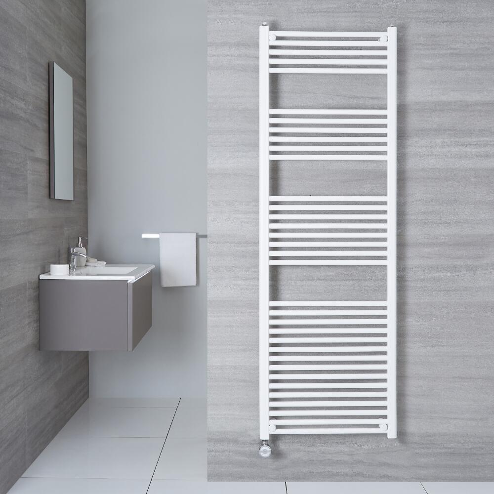 Etna Handdoekradiator Elektrisch Wit 180cm x 50cm x 3cm
