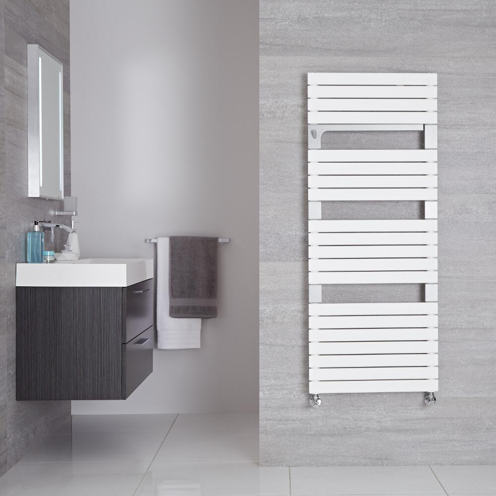 Torrino Designer Handdoekradiator Mineraal Wit 13,6cm x 55cm 896Watt