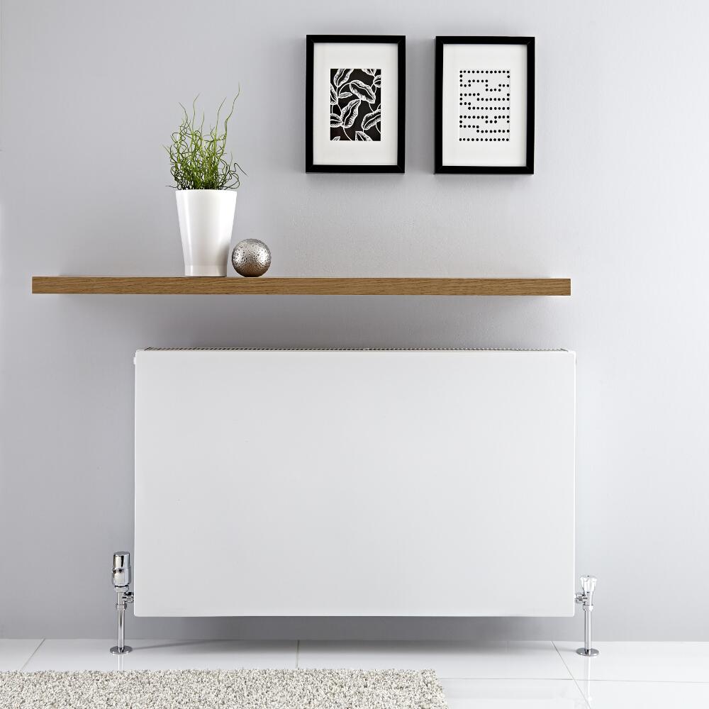 Merus Type 22 Plaatradiator Horizontaal Vlak Wit 60cm x 100 cm x 10,3cm 2165Watt