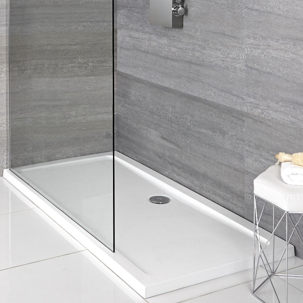 Ducostone Douchebak Rechthoek Acryl Wit 900 x 760mm