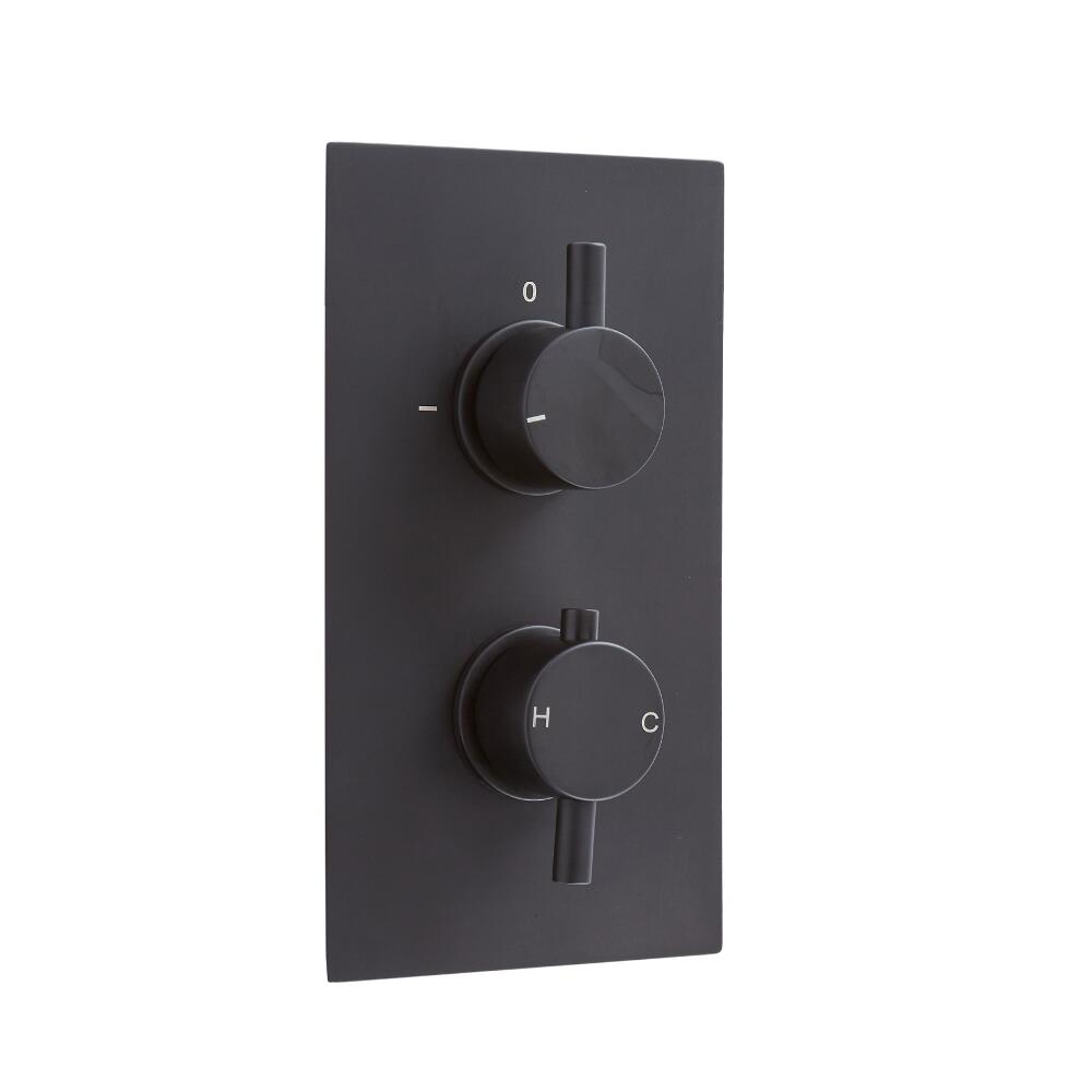 Nox 2-weg Thermostatische Zwart