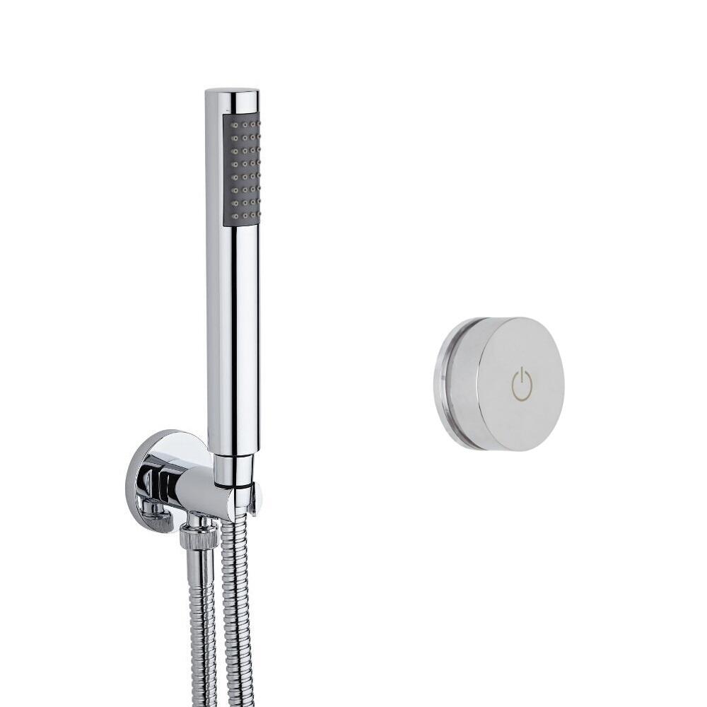 Narus - 1-weg Digitale Thermostaatkraan met Handdouche Combinatie Rond