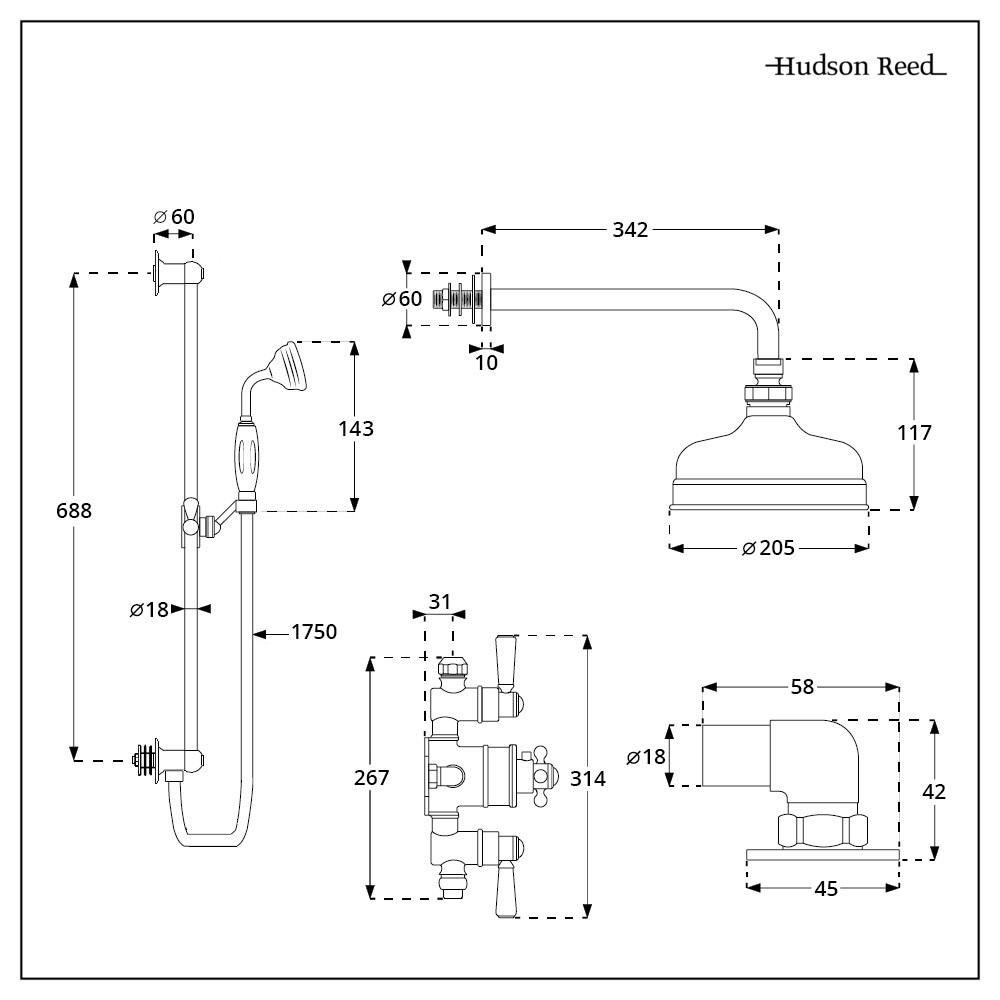 product dimensions