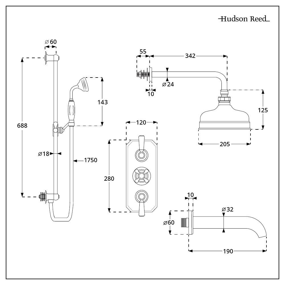 product dimensions
