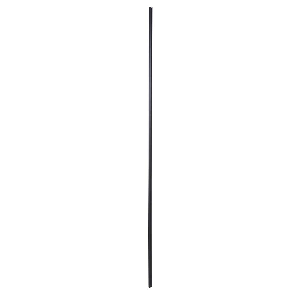 Nox Hoek Verbindingsprofiel voor Douchewand en 25cm Zijwand - Zwart
