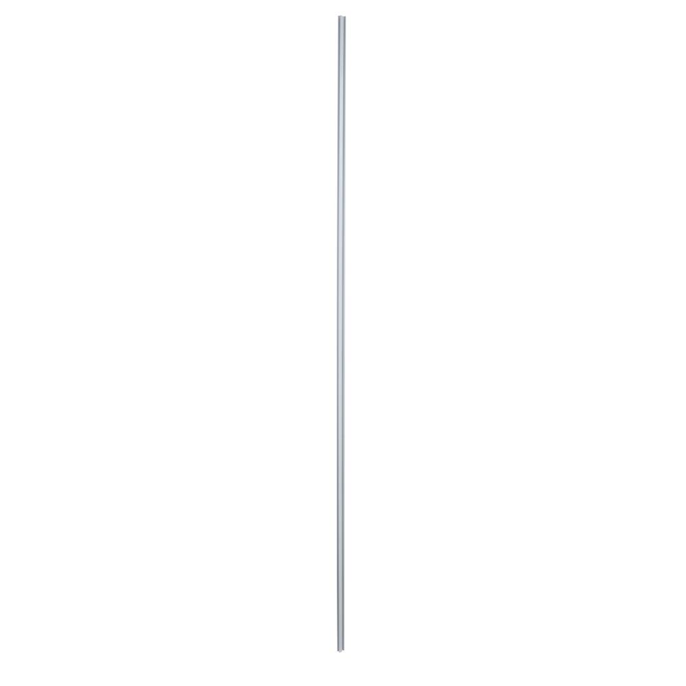 Lux Hoek Verbindingsprofiel voor Douchewand en 25cm Zijwand - Wit