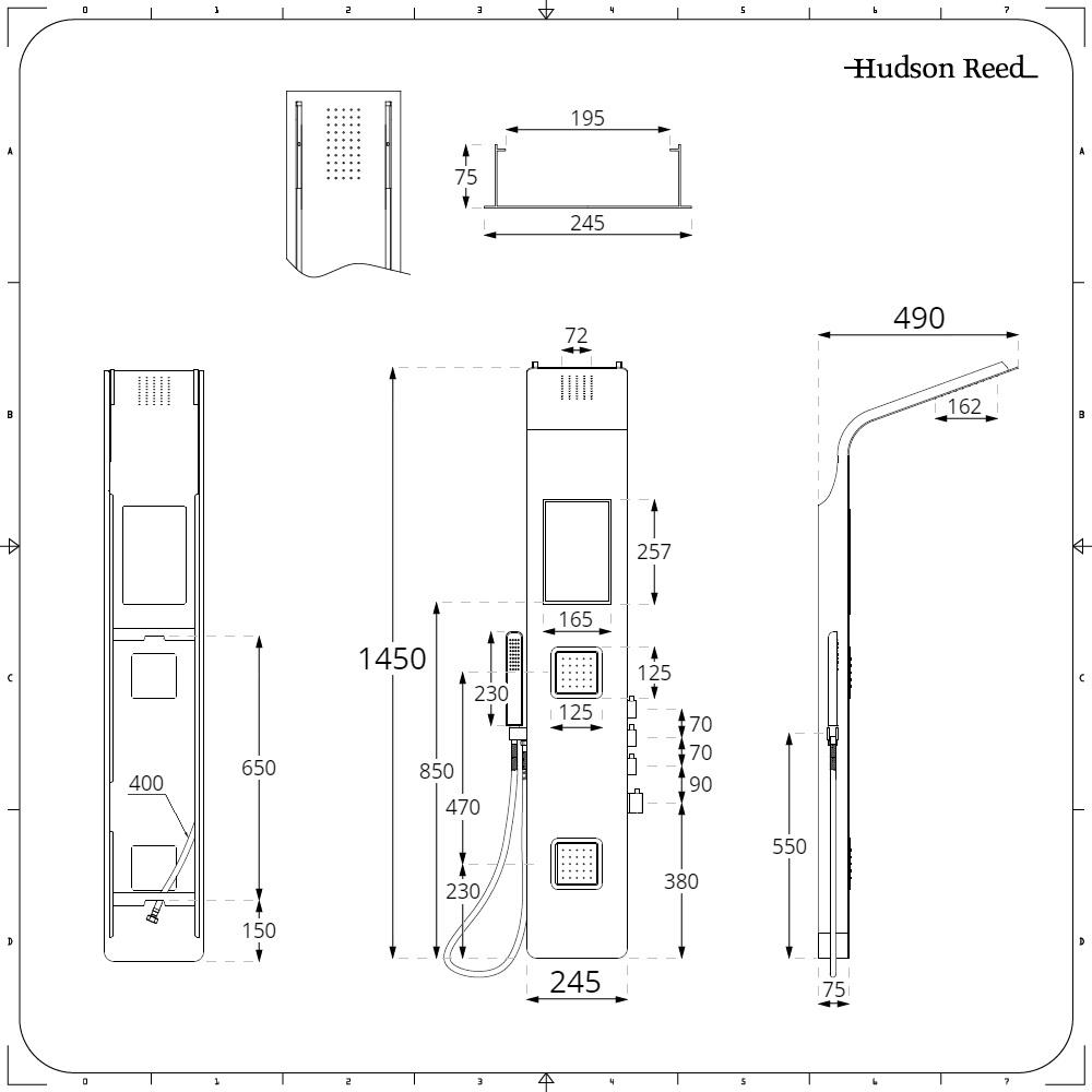 product dimensions
