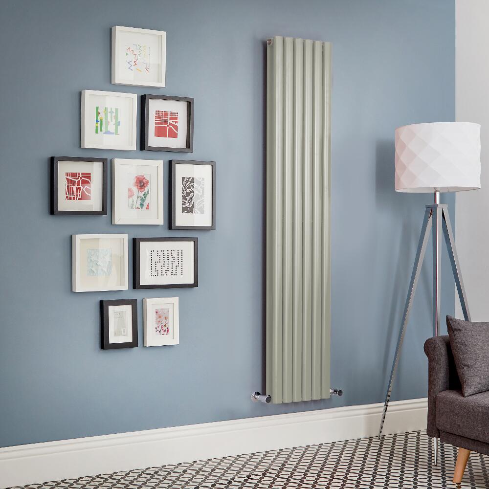 Designradiator Verticaal Saliegroen | Kies de Afmeting | Revive