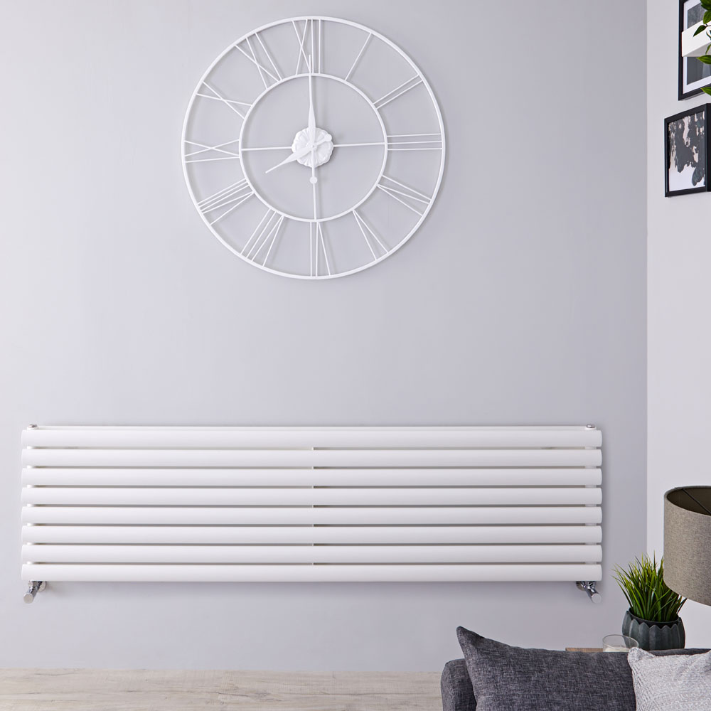 Revive Designradiator Horizontaal Wit 47,2cm x 178cm x 7,8cm 1798 Watt