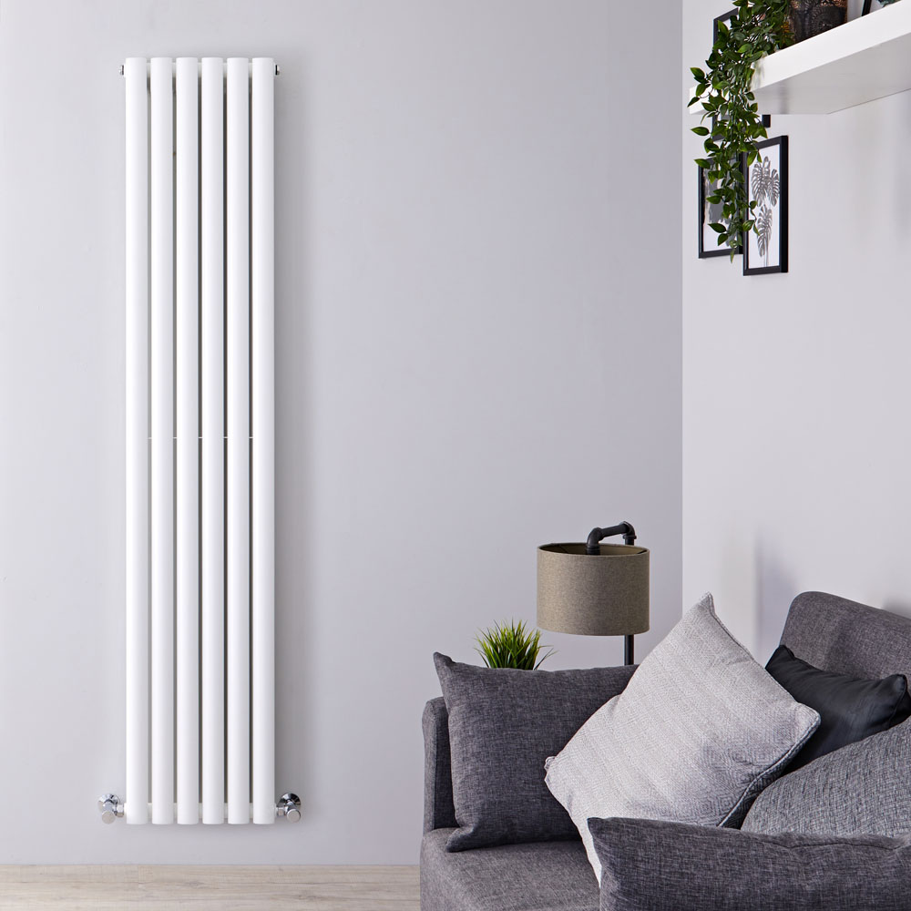 Revive Designradiator Verticaal Wit 178cm x 35,4cm x 7,8cm 1401 Watt