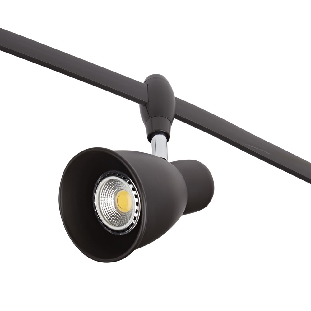 Biard Panza Railspot GU10 IP20 voor Flexibele Railverlichting Zwart