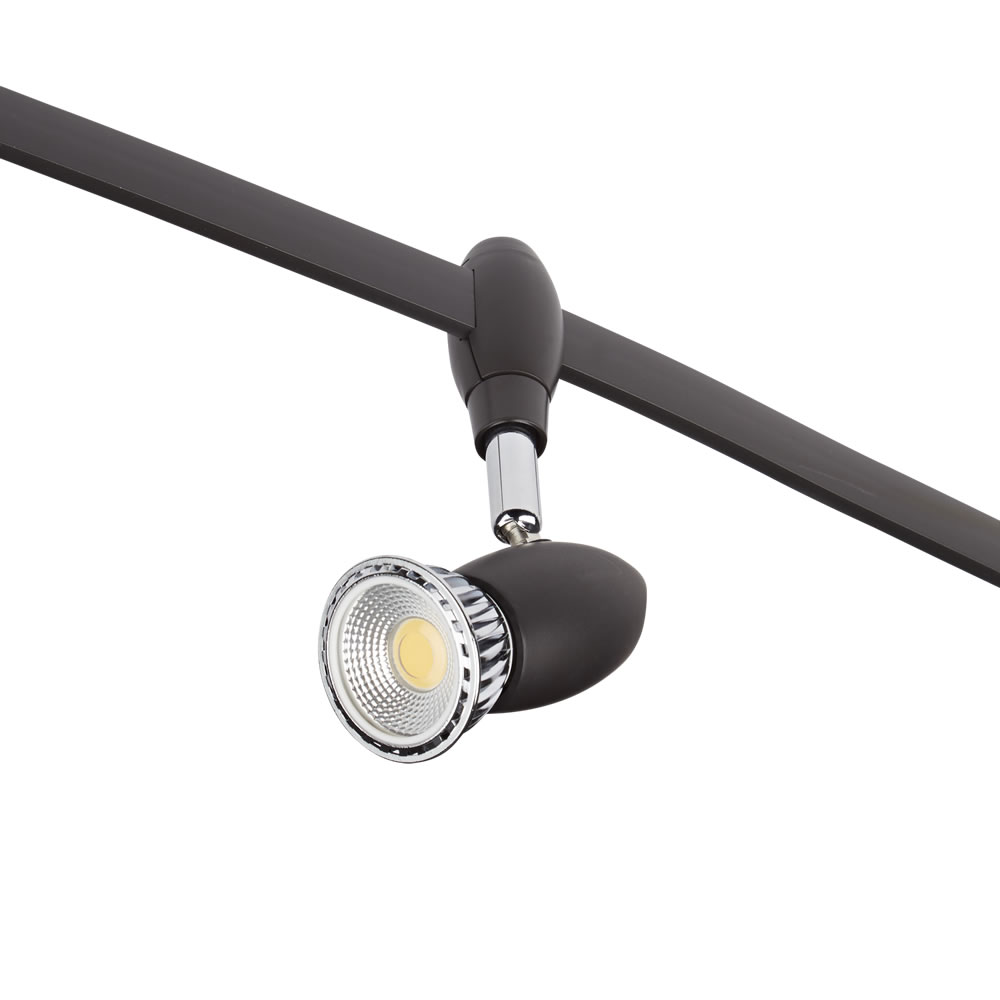 Biard Forio Railspot GU10 IP20 voor Flexibele Railverlichting Zwart