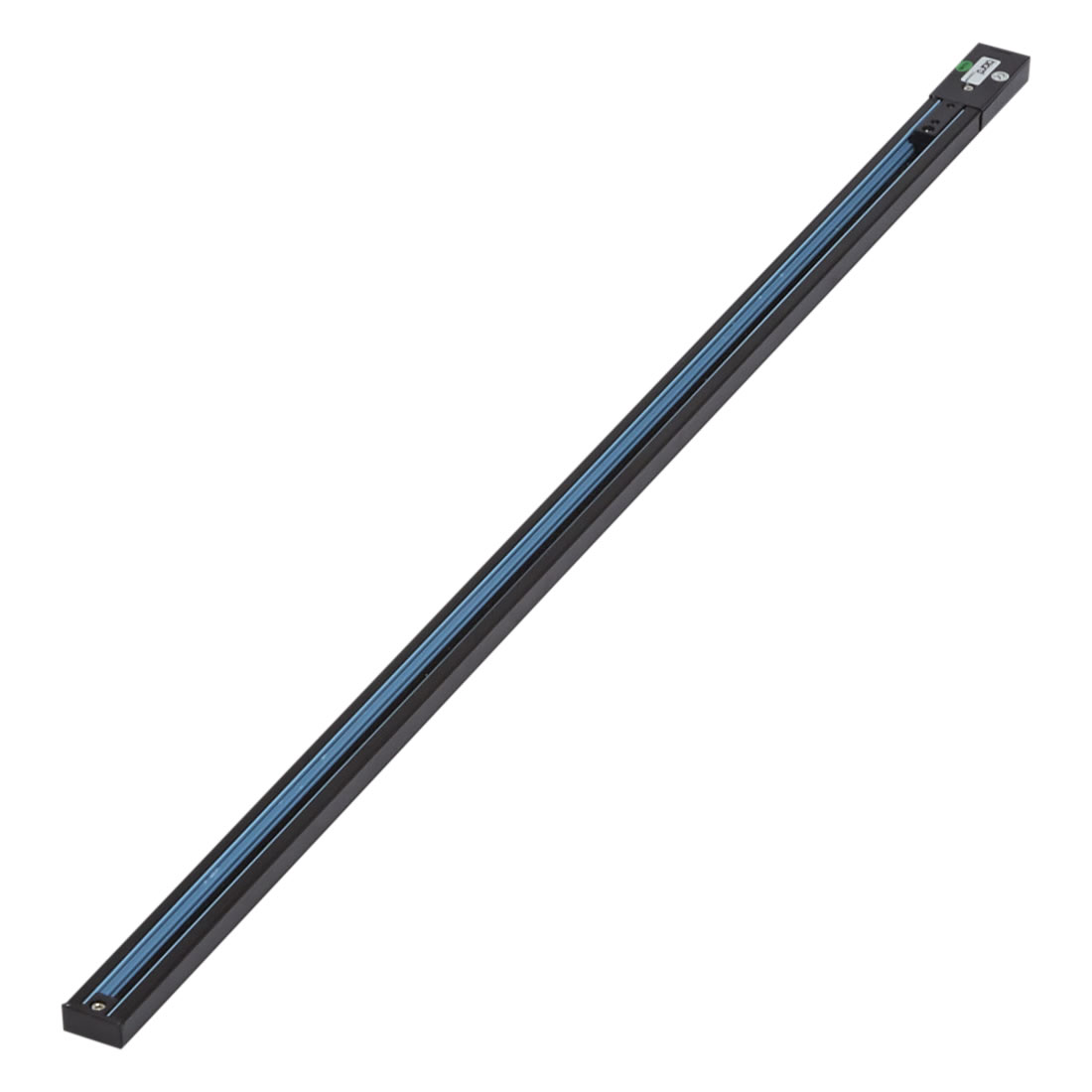 Spanningsrail - 1 Meter - Zwart