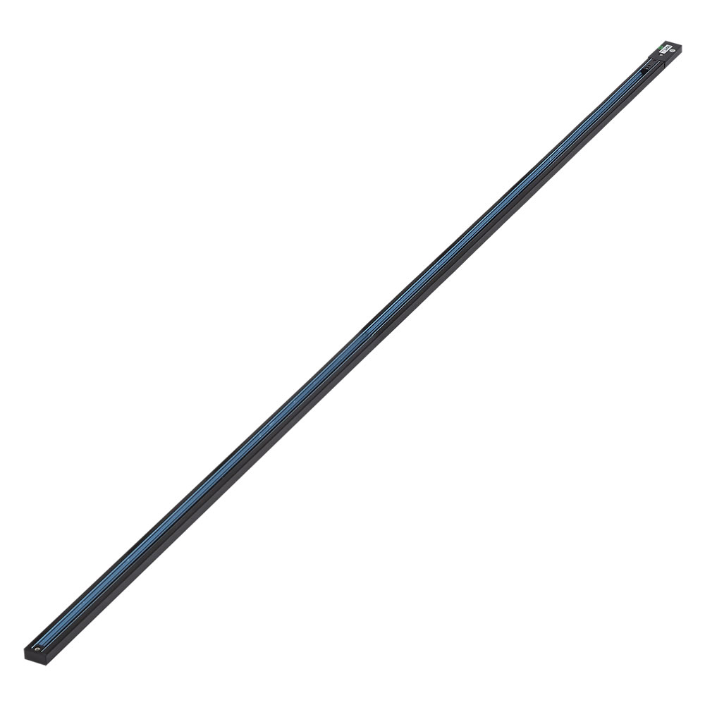 Spanningsrail - 2 Meter - Zwart