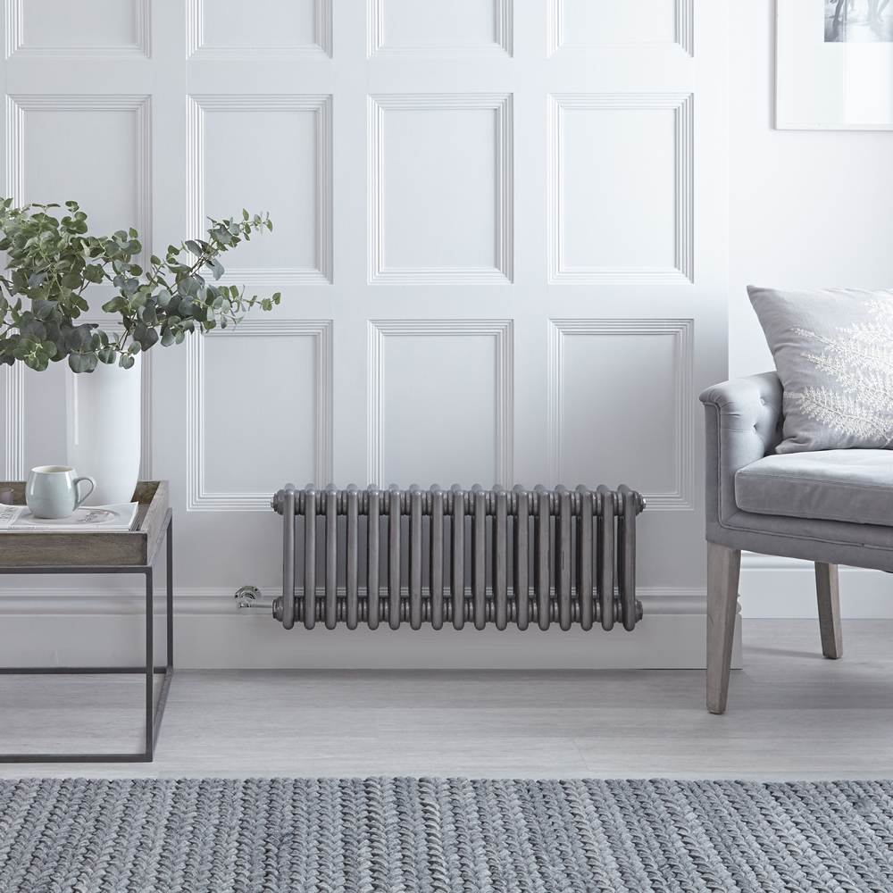 Elektrische Kolomradiator Horizontaal Gelakt Metaal 30cm x 78,5cm x 10cm - Windsor