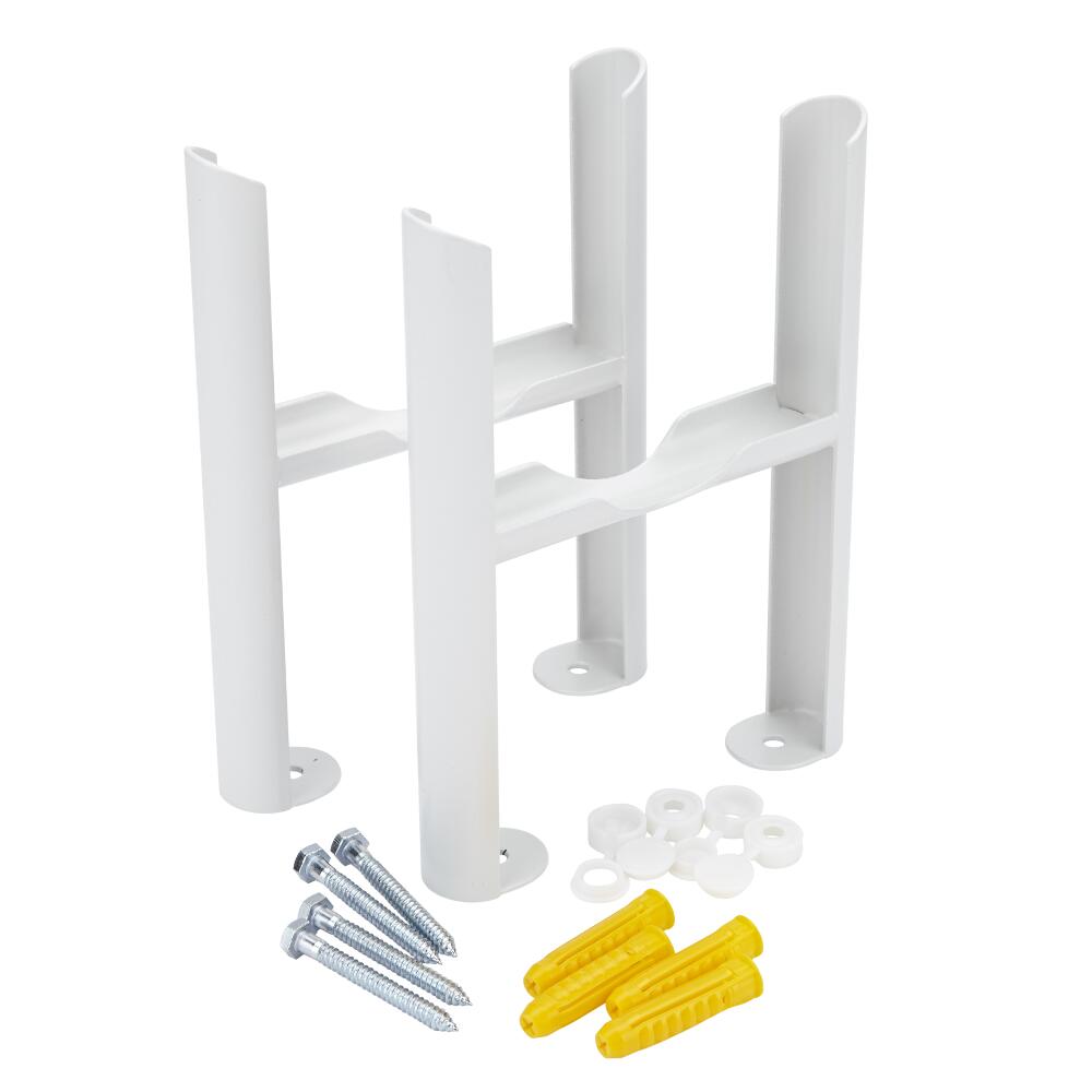 Radiatorpoten - Alleen geschikt voor de Klassieke Windsor 4 - kolom radiator - Wit -23cm x 17cm x 7,5cm